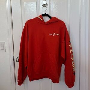 Madhappy x Salt and Straw Orange Hoodie